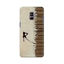 PRINTFIDAA Name II Initial II Letter Alphabet R Chinese Font Printed Designer Hard Back Case for Samsung Galaxy A8 Plus (2018), A730F, A730F / DS Back Cover -(H8) VKM2029