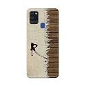 PRINTFIDAA Name II Initial II Letter Alphabet R Chinese Font Printed Designer Hard Back Case for Samsung Galaxy A21S, SM-A217F / DS, SM-A217M / DS, SM-A217F / DSN Back Cover -(H8) VKM2029