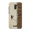 PRINTFIDAA Name II Initial II Letter Alphabet R Chinese Font Printed Designer Hard Back Case for Gionee A1 Lite Back Cover -(H8) VKM2029