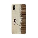 PRINTFIDAA Name II Initial II Letter Alphabet R Chinese Font Printed Designer Hard Back Case for Redmi 9A / Redmi 9i Back Cover -(H8) VKM2029