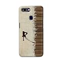 PRINTFIDAA Name II Initial II Letter Alphabet R Chinese Font Printed Designer Hard Back Case for Oppo F9 / Oppo F9 Pro/Realme 2 Pro/Realme U1, RMX1801, RMX1807 Back Cover -(H8) VKM2029