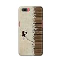 PRINTFIDAA Name II Initial II Letter Alphabet R Chinese Font Printed Designer Hard Back Case for Oppo A3S / Oppo A5 (2018) / Realme C1, Oppo CPH1803, A1603, RMX1811 Back Cover -(H8) VKM2029