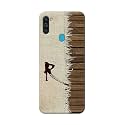 PRINTFIDAA Name II Initial II Letter Alphabet R Chinese Font Printed Designer Hard Back Case for Samsung Galaxy M11 / Samsung A11, SM-M115F / DSN Back Cover -(H8) VKM2029
