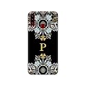 PRINTFIDAA Name II Initial II Letter Floral Pattern Alphabet P Printed Designer Hard Back Case for Samsung Galaxy A20s, SM-A207F / DS, SM-A207M / DS, SM-A2070 Back Cover -(H8) VKM2026