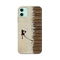 PRINTFIDAA Name II Initial II Letter Alphabet R Chinese Font Printed Designer Hard Back Case for Apple iPhone 11 (6.1"), A2221, A2111 Back Cover -(H8) VKM2029