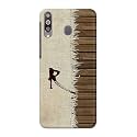 PRINTFIDAA Name II Initial II Letter Alphabet R Chinese Font Printed Designer Hard Back Case for Samsung Galaxy M30 / Samsung A40s, SM-M305F / DS Back Cover -(H8) VKM2029