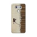 PRINTFIDAA Name II Initial II Letter Alphabet R Chinese Font Printed Designer Hard Back Case for LG G6, LG G6+, H870, H871, H872, H873, H870K, LS993, US997, VS988 Back Cover -(H8) VKM2029