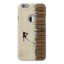 PRINTFIDAA Name II Initial II Letter Alphabet R Chinese Font Printed Designer Hard Back Case for Apple iPhone 6 Logo (4.7") / iPhone 6S Logo (4.7") Back Cover -(H8) VKM2029