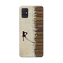 PRINTFIDAA Name II Initial II Letter Alphabet R Chinese Font Printed Designer Hard Back Case for Samsung Galaxy M31S Back Cover -(H8) VKM2029