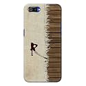 PRINTFIDAA Name II Initial II Letter Alphabet R Chinese Font Printed Designer Hard Back Case for Realme C2 / Oppo A1K, RMX1941, CPH1923 Back Cover -(H8) VKM2029