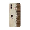 PRINTFIDAA Name II Initial II Letter Alphabet R Chinese Font Printed Designer Hard Back Case for Samsung Galaxy A60 / Samsung M40, SM-M405FN / DS Back Cover -(H8) VKM2029