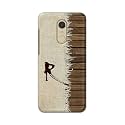 PRINTFIDAA Name II Initial II Letter Alphabet R Chinese Font Printed Designer Hard Back Case for Redmi Note 5 / Redmi 5 Plus Back Cover -(H8) VKM2029