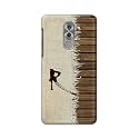 PRINTFIDAA Name II Initial II Letter Alphabet R Chinese Font Printed Designer Hard Back Case for Honor 6X / GR5 (2017), BLN-AL10 BLL-L22 BLN-L21 Back Cover -(H8) VKM2029