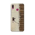 PRINTFIDAA Name II Initial II Letter Alphabet R Chinese Font Printed Designer Hard Back Case for Huawei Y9 (2019), JKM-LX1, JKM-LX2, JKM-LX3, JKM-AL00/JKM-TL00 Back Cover -(H8) VKM2029