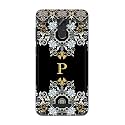 PRINTFIDAA Name II Initial II Letter Floral Pattern Alphabet P Printed Designer Hard Back Case for Gionee A1 Lite Back Cover -(H8) VKM2026