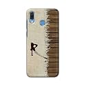 PRINTFIDAA Name II Initial II Letter Alphabet R Chinese Font Printed Designer Hard Back Case for Honor Play, COR-AL10, COR-L29, COR-L09 Back Cover -(H8) VKM2029