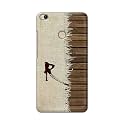 PRINTFIDAA Name II Initial II Letter Alphabet R Chinese Font Printed Designer Hard Back Case for Mi Max 2 (6.44") Back Cover -(H8) VKM2029