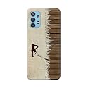 PRINTFIDAA Name II Initial II Letter Alphabet R Chinese Font Printed Designer Hard Back Case for Samsung Galaxy A32 Back Cover -(H8) VKM2029