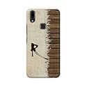 PRINTFIDAA Name II Initial II Letter Alphabet R Chinese Font Printed Designer Hard Back Case for Vivo V9 / V9 Youth/Vivo Y85 / Vivo Z1 / Z1i / Z3x / Z1 Lite / Y89 Back Cover -(H8) VKM2029