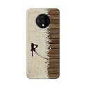 PRINTFIDAA Name II Initial II Letter Alphabet R Chinese Font Printed Designer Hard Back Case for OnePlus 7T Back Cover -(H8) VKM2029