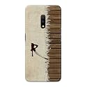 PRINTFIDAA Name II Initial II Letter Alphabet R Chinese Font Printed Designer Hard Back Case for Realme X/Oppo K3, RMX1901 Back Cover -(H8) VKM2029