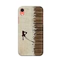 PRINTFIDAA Name II Initial II Letter Alphabet R Chinese Font Printed Designer Hard Back Case for Apple iPhone XR (6.1"), A2105, A1984, A2107, A2108 Back Cover -(H8) VKM2029