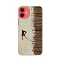 PRINTFIDAA Name II Initial II Letter Alphabet R Chinese Font Printed Designer Hard Back Case for Apple iPhone 12 Mini, A2399, A2176, A2398, A2400 Back Cover -(H8) VKM2029