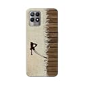 PRINTFIDAA Name II Initial II Letter Alphabet R Chinese Font Printed Designer Hard Back Case for Realme 8i Back Cover -(H8) VKM2029