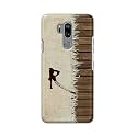PRINTFIDAA Name II Initial II Letter Alphabet R Chinese Font Printed Designer Hard Back Case for LG G7 ThinQ/LG G7 Plus, G710EM, G710PM, G710VMP, G710ULM Back Cover -(H8) VKM2029