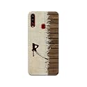 PRINTFIDAA Name II Initial II Letter Alphabet R Chinese Font Printed Designer Hard Back Case for Samsung Galaxy A20s, SM-A207F / DS, SM-A207M / DS, SM-A2070 Back Cover -(H8) VKM2029