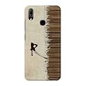 PRINTFIDAA Name II Initial II Letter Alphabet R Chinese Font Printed Designer Hard Back Case for Vivo Y91 / Vivo Y95 Back Cover -(H8) VKM2029