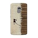 PRINTFIDAA Name II Initial II Letter Alphabet R Chinese Font Printed Designer Hard Back Case for Lenovo K4 Note A7010a48, A7010, Lenovo Vibe X3 Lite Back Cover -(H8) VKM2029