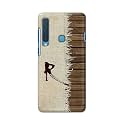 PRINTFIDAA Name II Initial II Letter Alphabet R Chinese Font Printed Designer Hard Back Case for Samsung Galaxy A9 (2018) / Samsung A9S, SM-A920F / DS, SM-A9200 Back Cover -(H8) VKM2029