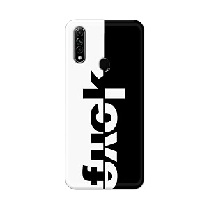 PRINTFIDAA One Words Fukc Love Creative Art