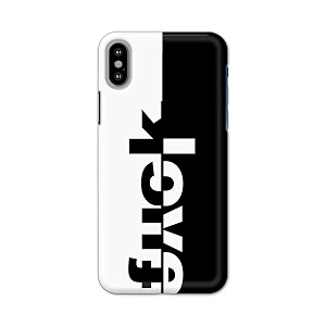 PRINTFIDAA One Words Fukc Love Creative Art