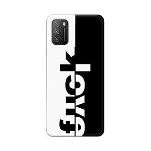 PRINTFIDAA One Words Fukc Love Creative Art