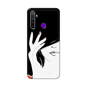 PRINTFIDAA Photo of Beautiful Girl Hard Back