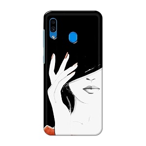 PRINTFIDAA Photo of Beautiful Girl Hard Back