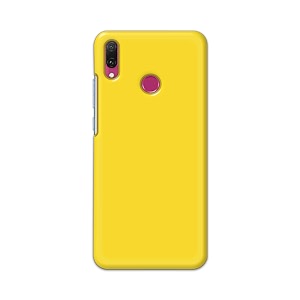 printfidaa plain yellow printed designer hard back case for huawei y9 2019 jkm-lx1 jkm-lx2 jkm-lx3 jkm-al00jkm-tl00 back cover -h8 vkm2021