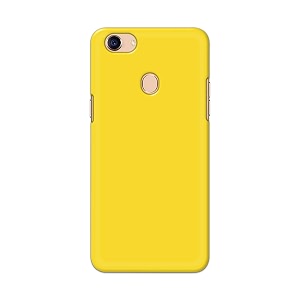 printfidaa plain yellow printed designer hard back case for oppo f5  oppo f5 youthoppo f5 plus back cover -h8 vkm2021