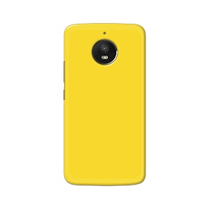 printfidaa plain yellow printed designer hard back case for motorola moto e4 plus xt1770 xt1773 motorola moto e plus 4th gen back cover -h8 vkm2021