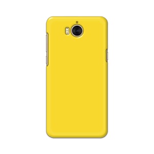 printfidaa plain yellow printed designer hard back case for huawei y5 2017  huawei y6 2017  nova young mya-l03l23 l02l22 back cover -h8 vkm2021