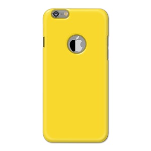 printfidaa plain yellow printed designer hard back case for apple iphone 6 logo 4734  iphone 6s logo 4734 back cover -h8 vkm2021