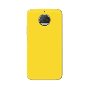printfidaa plain yellow printed designer hard back case for motorola moto g5s plus 5534 xt1803 xt1805 xt1806 xt1804 back cover -h8 vkm2021