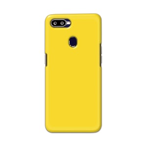 printfidaa plain yellow printed designer hard back case for oppo f9  oppo f9 prorealme 2 prorealme u1 rmx1801 rmx1807 back cover -h8 vkm2021