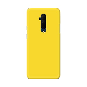 printfidaa plain yellow printed designer hard back case for oneplus 7t prooneplus 7 pro back cover -h8 vkm2021