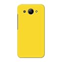 PRINTFIDAA Plain Yellow Printed Designer Hard Back Case for Huawei Y3 (2017) Back Cover -(H8) VKM2021