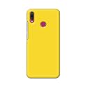 PRINTFIDAA Plain Yellow Printed Designer Hard Back Case for Huawei Y9 (2019), JKM-LX1, JKM-LX2, JKM-LX3, JKM-AL00/JKM-TL00 Back Cover -(H8) VKM2021