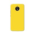 PRINTFIDAA Plain Yellow Printed Designer Hard Back Case for Motorola Moto E4 Plus, XT1770, XT1773, Motorola Moto E Plus (4th Gen.) Back Cover -(H8) VKM2021