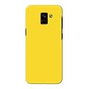 PRINTFIDAA Plain Yellow Printed Designer Hard Back Case for Samsung Galaxy A5 (2018) / Samsung A8 (2018), A530F, A530F / DS Back Cover -(H8) VKM2021